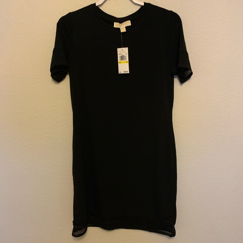 Never been worn Michael Kors Black T-shirt dress